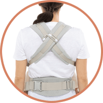 Crossable Straps & Lumbar Support