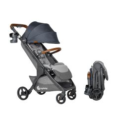 Ergobaby Metro+ Deluxe Stroller: London Grey