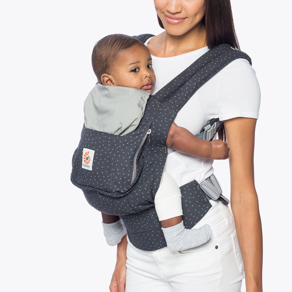 Original Baby Carrier Soft Carrier Grey with Stars Ergobaby