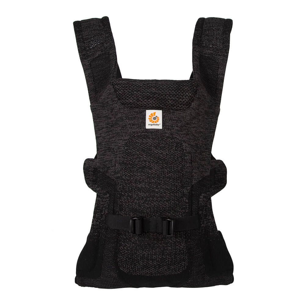 Ergobaby Aerloom Baby Carrier – FormaKnit Stretch: Charcoal/Black
