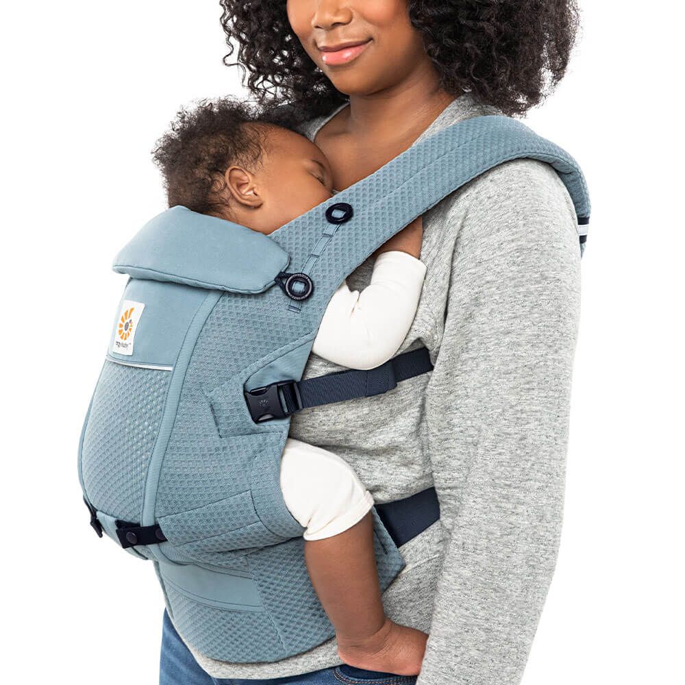 Adapt SoftFlex™ Mesh Baby Carrier: Slate Blue