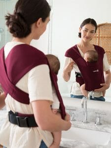 Ergobaby Embrace Newborn Baby Carrier | Burgundy