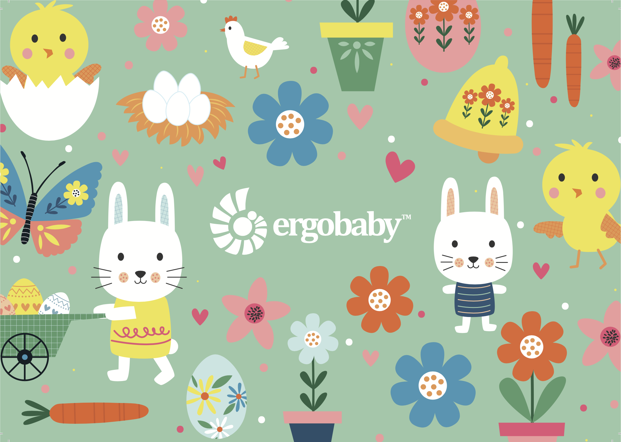 Have a Very Hoppy Easter with the Ergobaby Doll Carrier