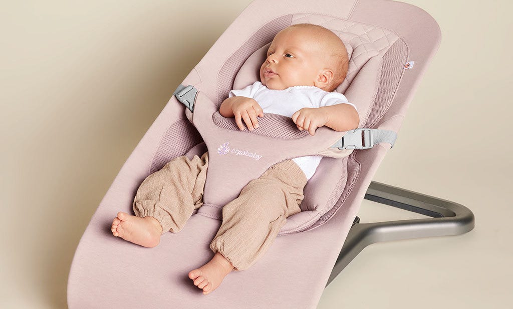 Ergobaby Evolve Bouncer - Prevent flat head syndrom