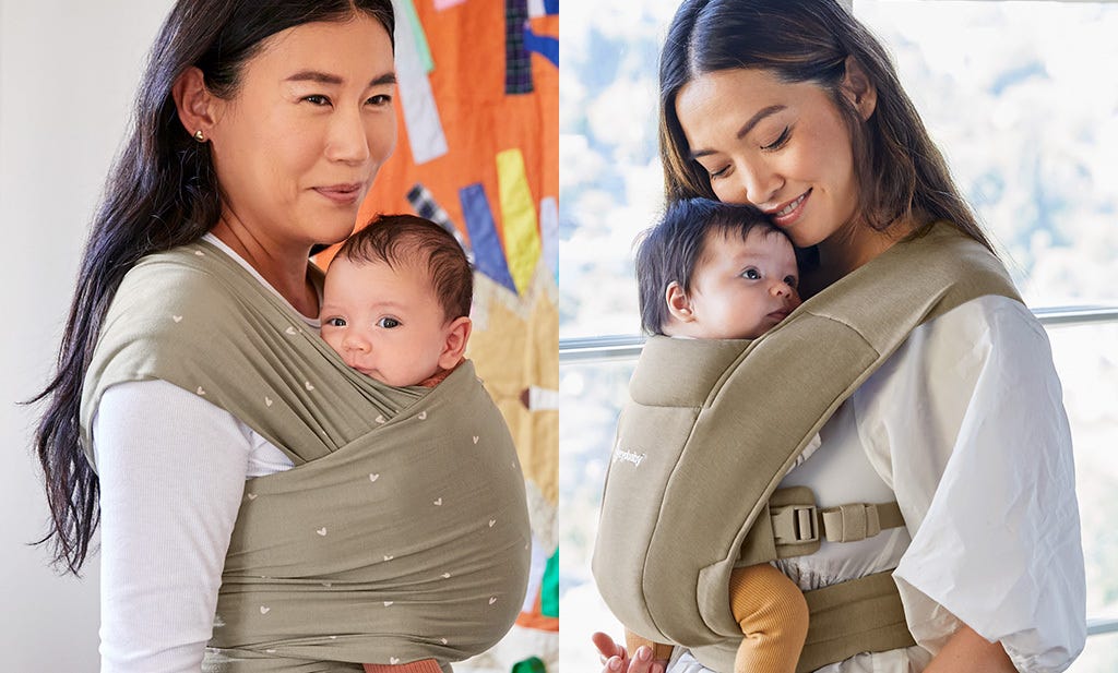 Aura baby wrap vs Embrace newborn baby carrier