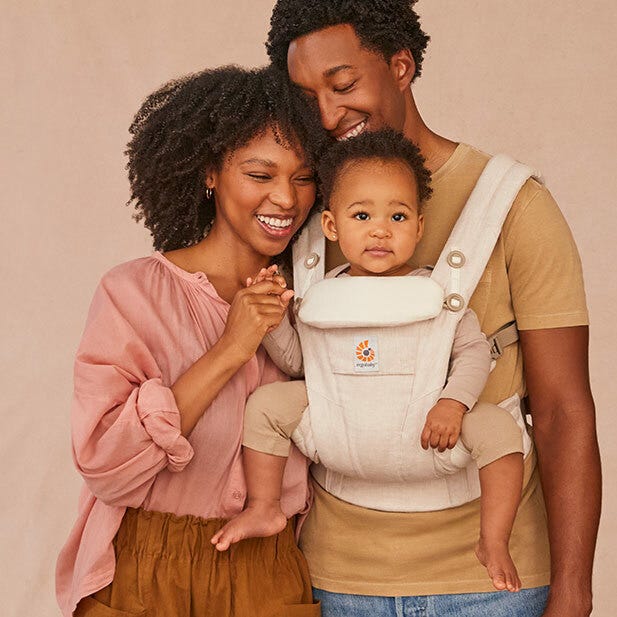 linen baby carrier