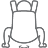 Ergonomic & Hip Healthy (M-position)