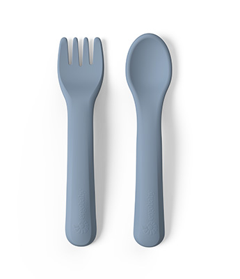 Utensils fork and spoon photo