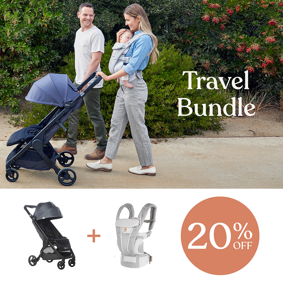 Metro+ Stroller & Omni Breeze Baby Carrier